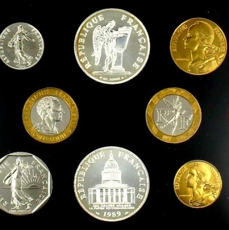 Coffret FDC France 1989 avec Montesquieu